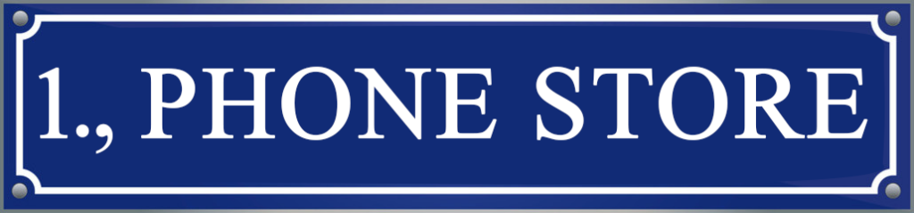 1.,Phone Store logo
